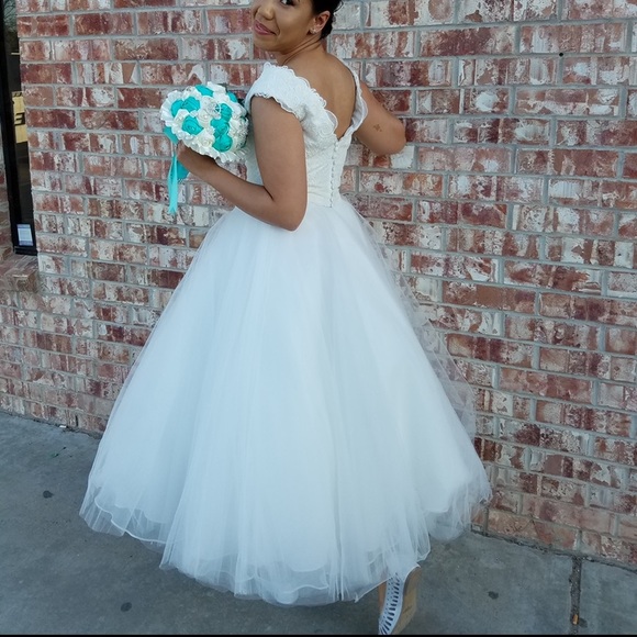 Morilee Dresses & Skirts - Morilee two piece wedding dress